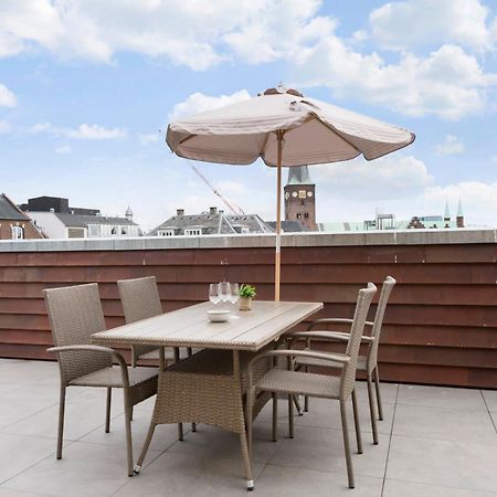Grand Penthouse Suite With Private Rooftop Terrace Århus Zewnętrze zdjęcie