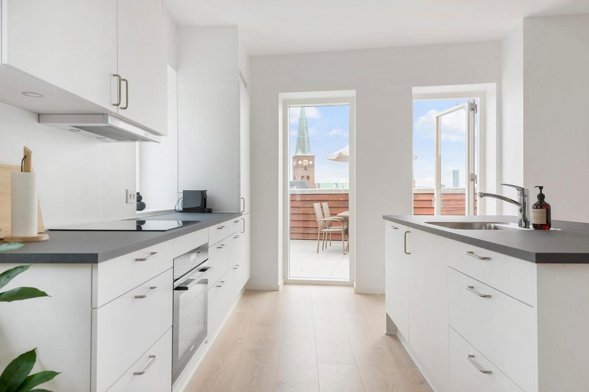 Grand Penthouse Suite With Private Rooftop Terrace Århus Zewnętrze zdjęcie