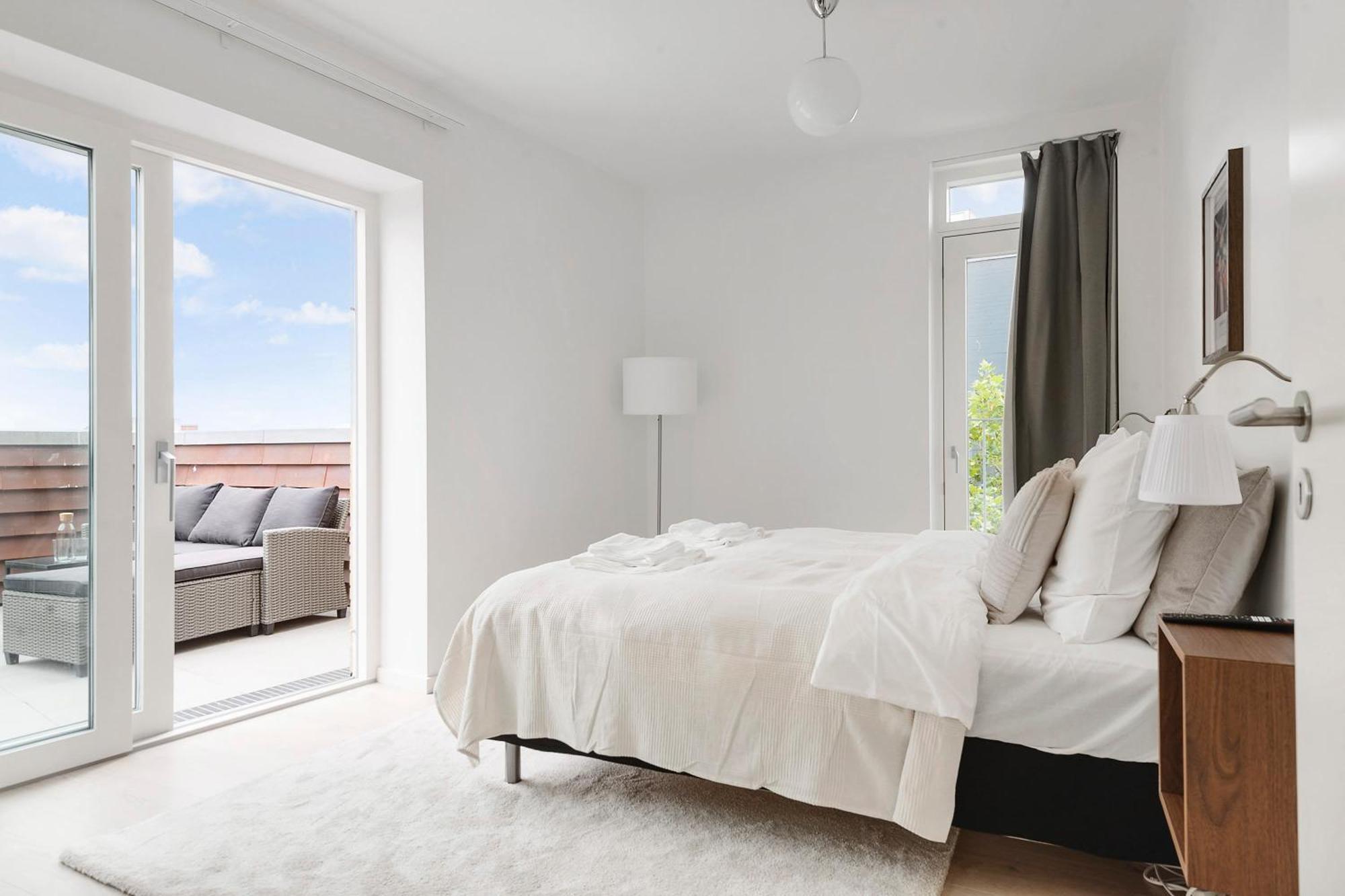 Grand Penthouse Suite With Private Rooftop Terrace Århus Zewnętrze zdjęcie