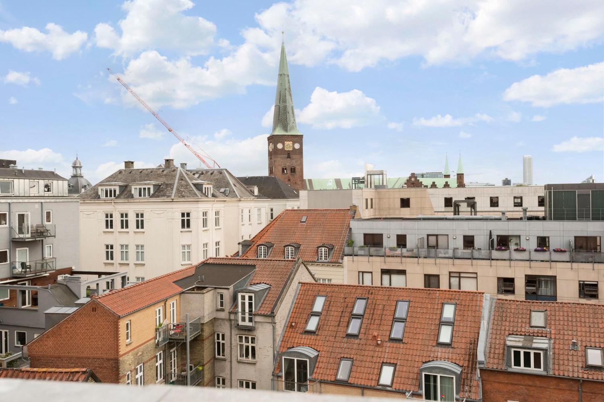 Grand Penthouse Suite With Private Rooftop Terrace Århus Zewnętrze zdjęcie