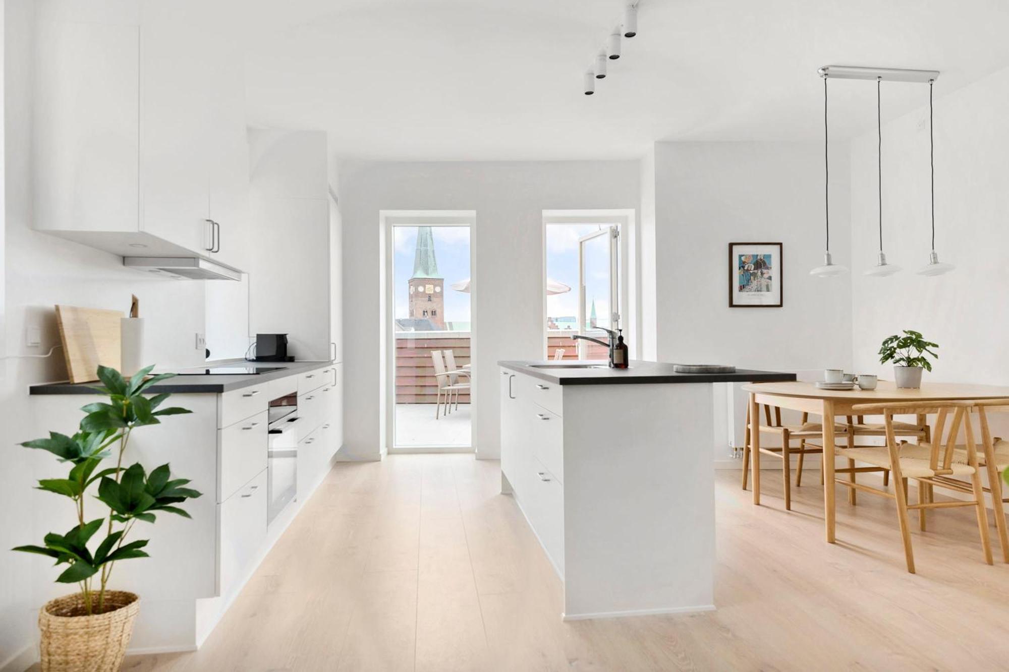 Grand Penthouse Suite With Private Rooftop Terrace Århus Zewnętrze zdjęcie
